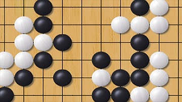 Josekis and center territory. 6k-12k teaching game and review.  .Weiqi, Go, Baduk.