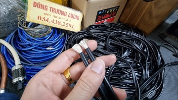 dây loa bạc đức 4mm oehlbach , dây này sach sẽ tách bạch ,cải thiện tốt trung cao và trép ,bass khỏe