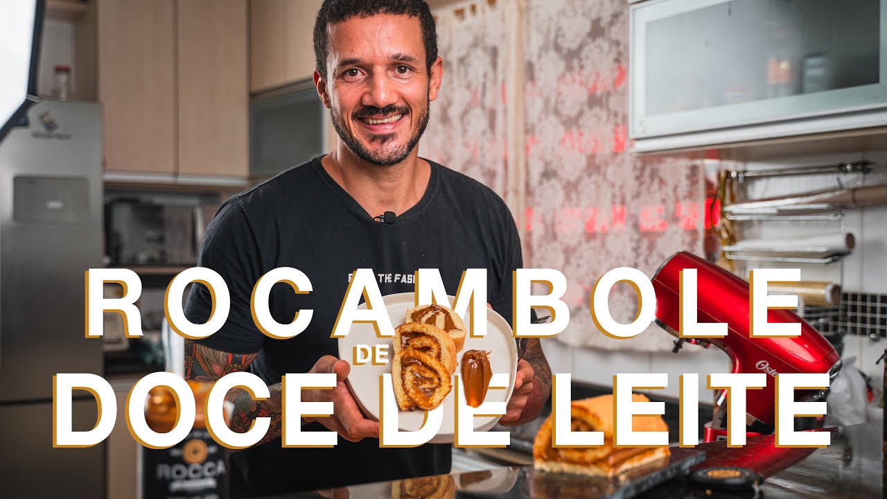Rocambole de Doce de Leite! | ROCCA EM CASA com Rodrigo Massoni #4