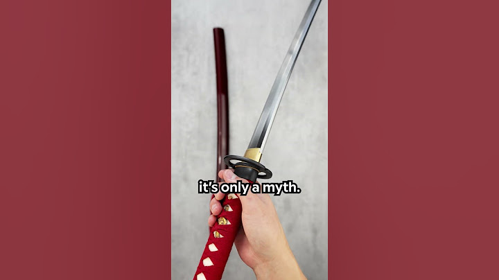 Just How SHARP Are Katanas? Myth vs Reality