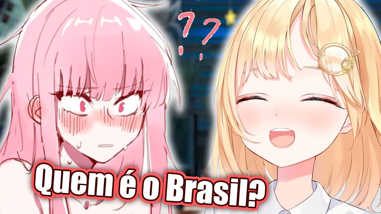 Calli não entende o meme "Come to Brazil" e a Amelia diz que se quebrou rindo [Hololive EN sub BR]