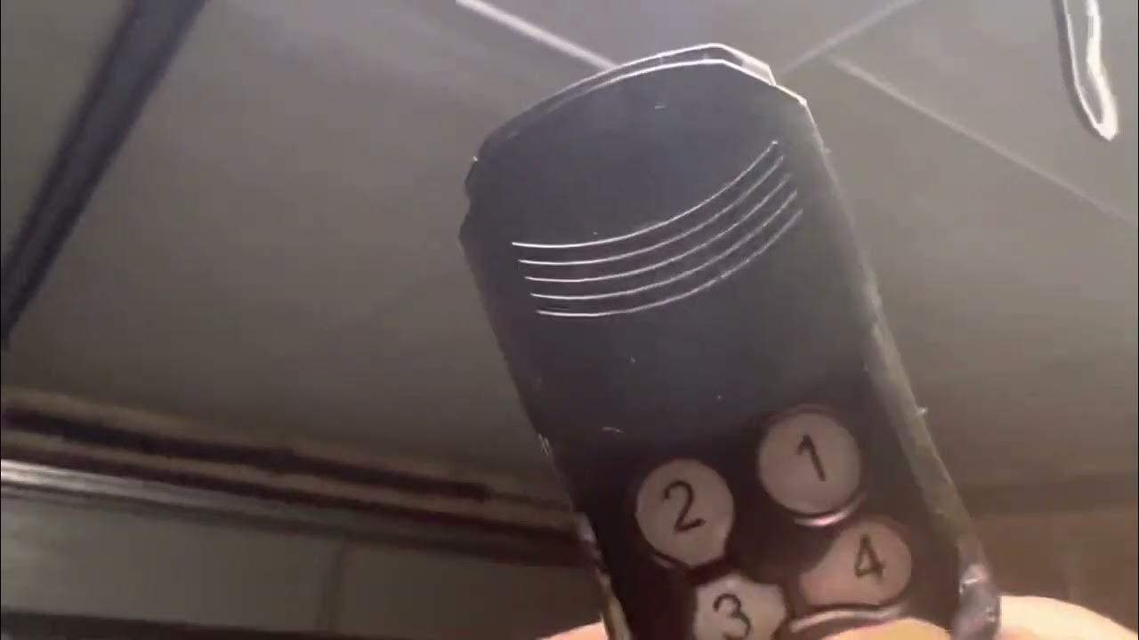 How to actually program centurion Avanti garage door remote bought from