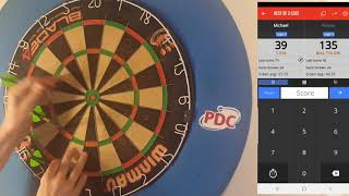 finishing is definitely a problem (some good darts some not so good)