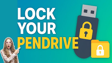 How to Password Lock & Secure USB Drive Easily | Pendrive Kaise Lock Kare |