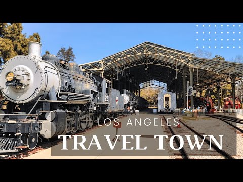 Travel Town Railroad in Griffith Park, Los Angeles