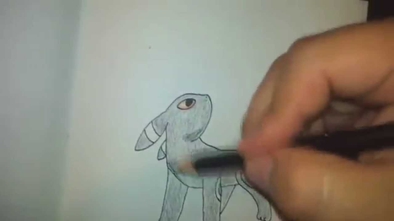 Pokemon How to draw Umbreon No.197