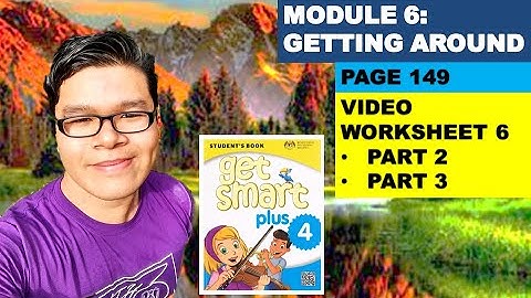 English CEFR Year 4: Video Worksheet 6 - Part 2 and 3 (Page 149 | Worksheet from TeacherFiera.com)