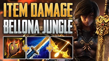 JUICY AOE AUTOS! Bellona Jungle Gameplay (SMITE Conquest)