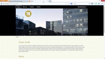 Inhalte pflegen in TYPO3 CMS  Tutorial: Seiten und Sprachen |video2brain.com
