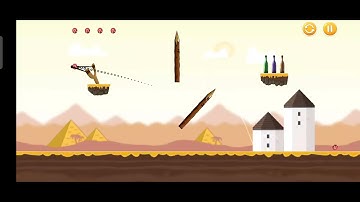 Knock Down Bottles Gameplay #WalkthroughKnockDownBottles - Knock Down Bottles Desert World Level 12
