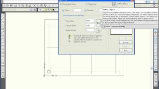 AutoCAD - rectangular array