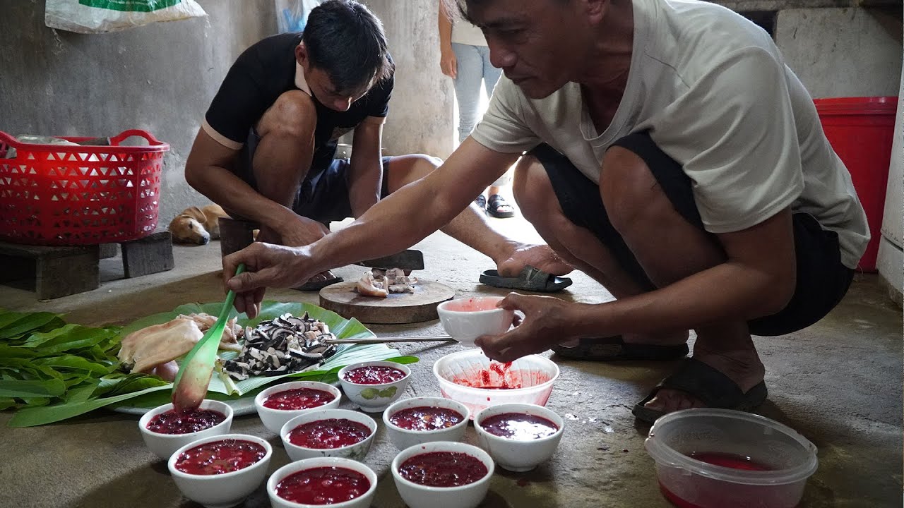 TIẾT CANH LỢN NÚI | Nhịp Sống Thường Ngày