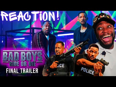 Bad Boys: Ride Or Die Final Trailer Reaction!! This Trailer Is On Fire!!