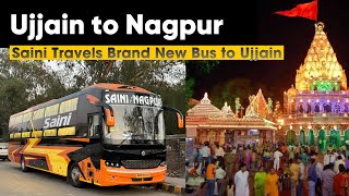 Ujjain to Nagpur Bus journey in Saini Travels Sleeper Bus