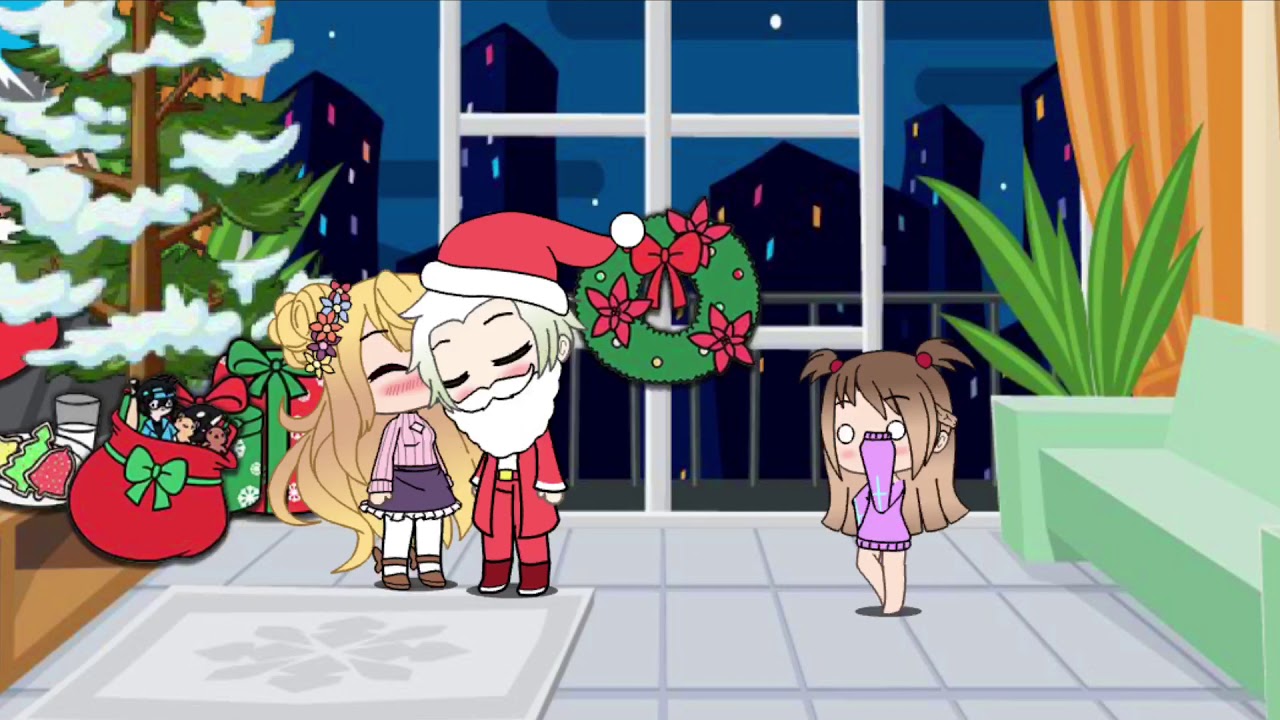 I Saw Mommy Kissing Santa Claus Glmm Gacha Life Pls Enjoy