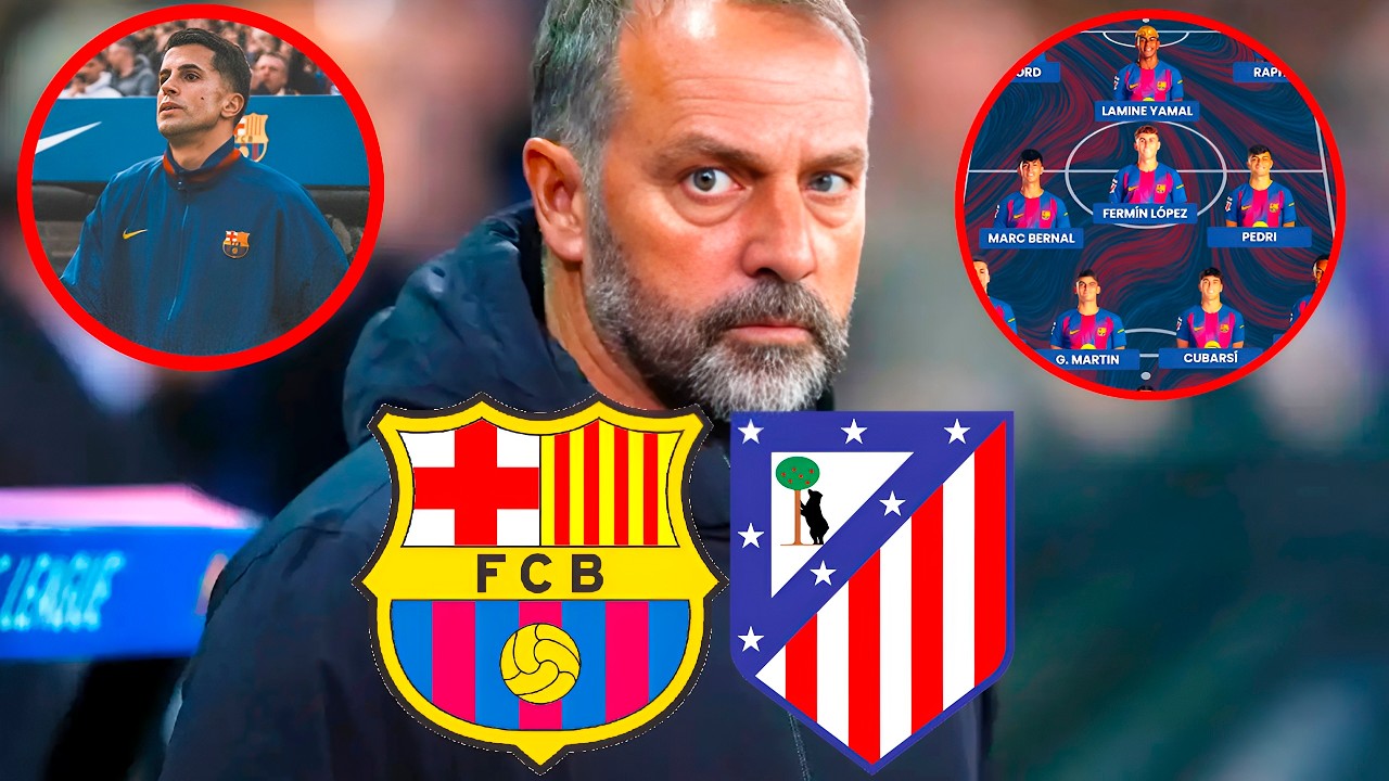 LE PLAN FOU DE HANSI FLICK POUR DÉTRUIRE L'ATLETICO 😱