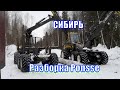 Харвестер Ponsse buffalo сломался Разборка Харвестер Ponsse зимой в Сибирской тайге