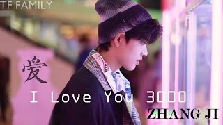 TF FAMILY (TF家族) Zhang Ji 张极 - weibo update 03.02.2022 Cover《爱 (I Love You 3000 Chinese Version)》