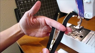 How to Shorten a Separating Zipper