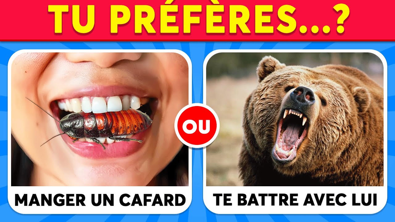 Tu préfères ? Les DILEMMES impossibles | Robo Quiz