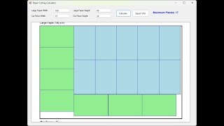 Paper Cutting Calculator comparation screenshot 1