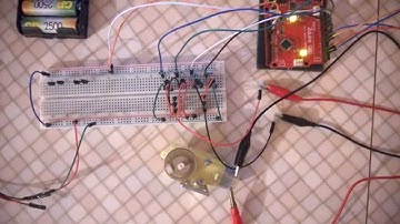 Arduino: H-bridge + DC Motor