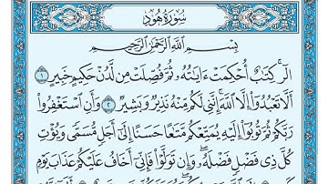 سورة هود من آية 1-12