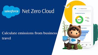 Calculate emissions from business travel