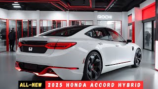 Лучший роскошный седан! Представлен гибрид Honda Accord 2025 года!