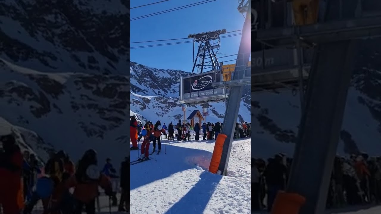 Le téléphérique du Pic Blanc 🚠 depuis la gare aval