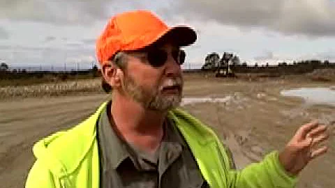 Falconers fly at Ox Mountain Landfill