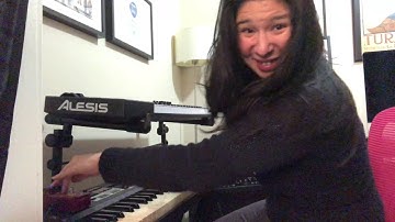 The Lounsberry Organ Grinder Pedal and Hammond Organ SK-1 keyboard