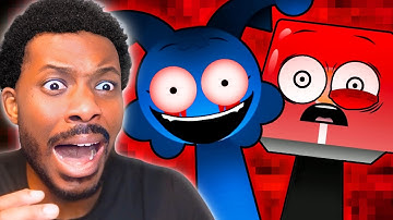 SPRUNKI OC New Characters PANIC are NEXT LEVEL!! (These are So Scary)