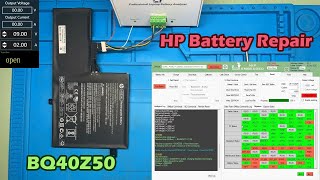 Repair HP AS03XL BQ40Z50 Battery using NLBA1 Pro Tool