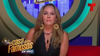 Verónica del Castillo realiza su primera nominación | La Casa de los Famosos 6