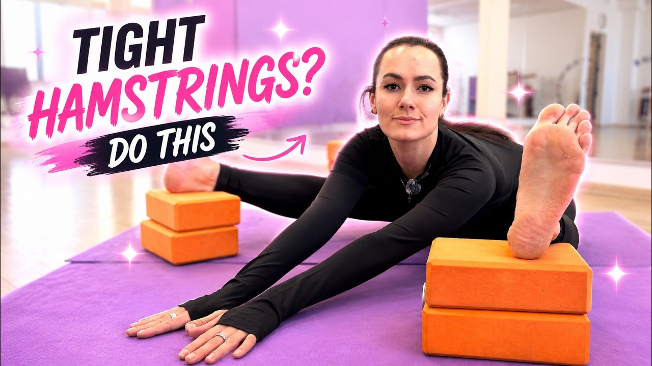 Split Hamstring Tight Hamstrings? Do This 2-Min Routine For Middle Splits - YouTube