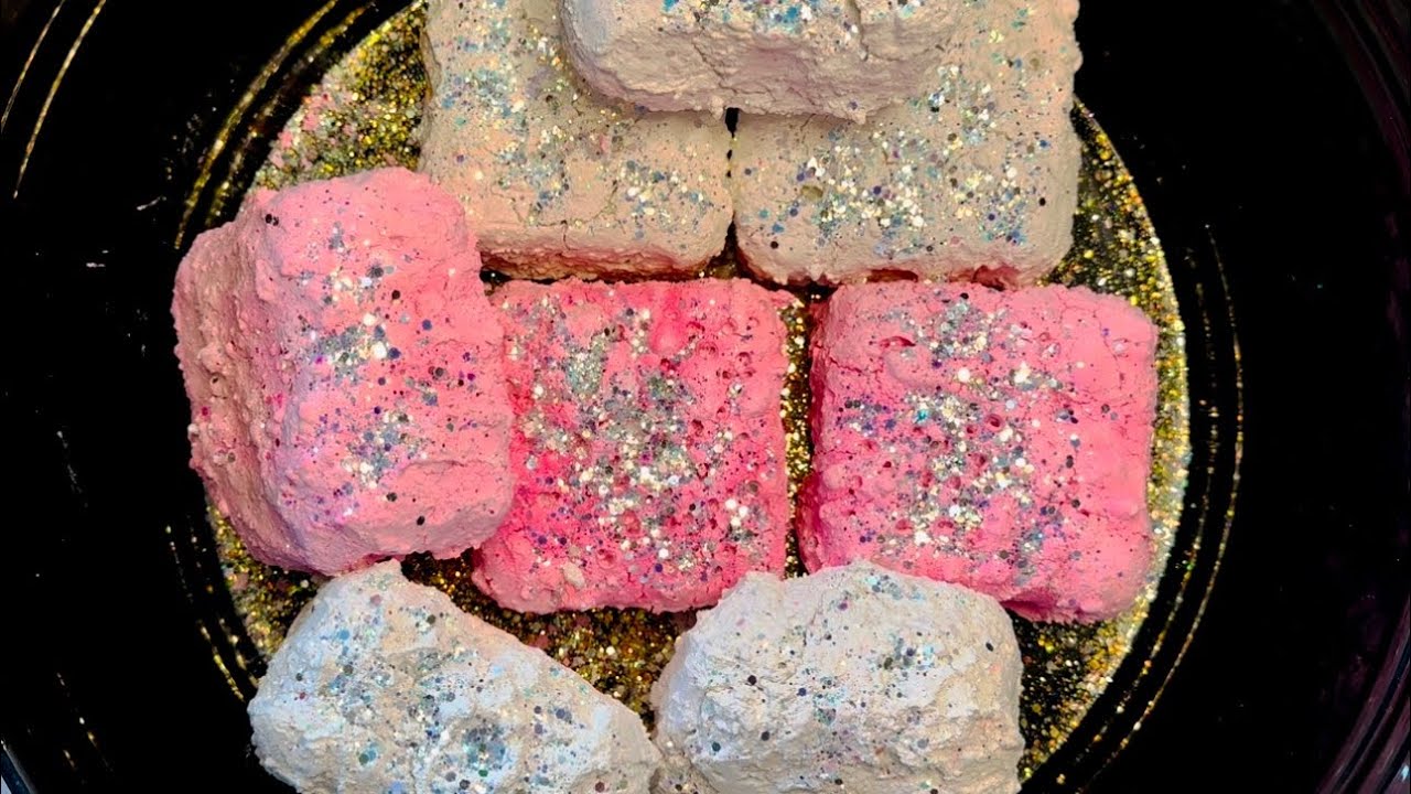 Pink and white pasted chalk blocks 🤍🩷 - YouTube
