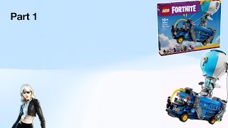 Building The Fortnite Battle Bus Lego Set Step-By-Step