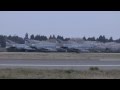 Hyakuri Airbase RJAH F-4 Phantom JASDF 3-Ship Takeoff 2012