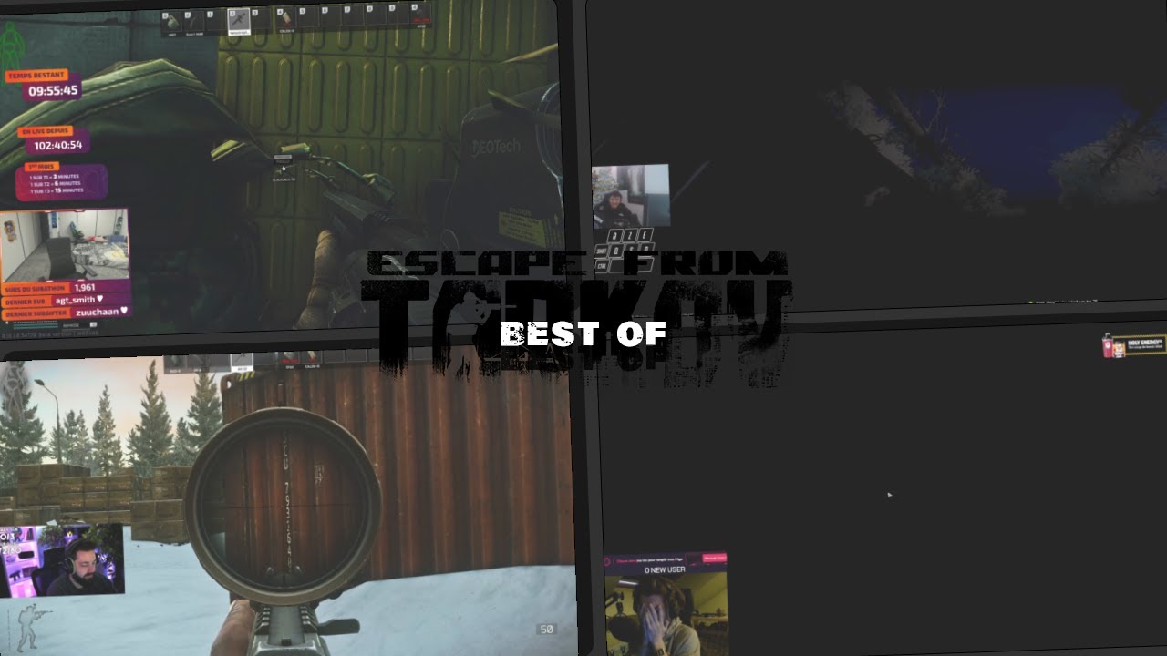 MoMaN | Le danger de la pause toilettes - Best Of Escape from Tarkov FR #6