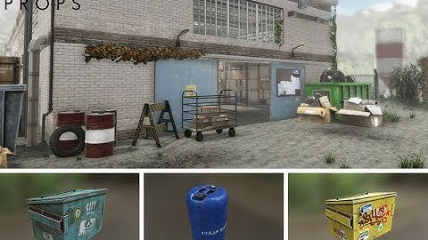 3DModels-Textures: Industrial Props