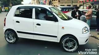 Santro xing FULL modified 17inch alloy wheels