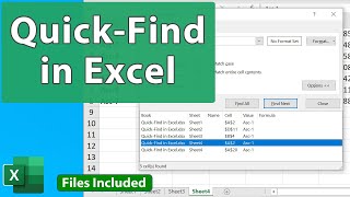 Quick-Find in Excel - EQ 84 screenshot 3