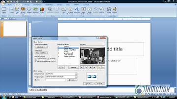 Creating a Photo Album in PowerPoint 2007