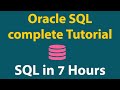 Oracle sql for beginners  sql complete tutorial for beginners  sql full course  sql tutorial