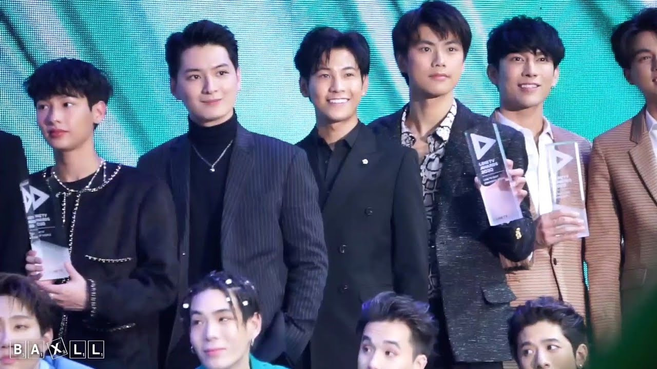 200119Singto Krist คริส สิงโต (Feat. Ohm) เชิญรางวัล+ถ่ายรูปรวม #LINETVAWARDS2020