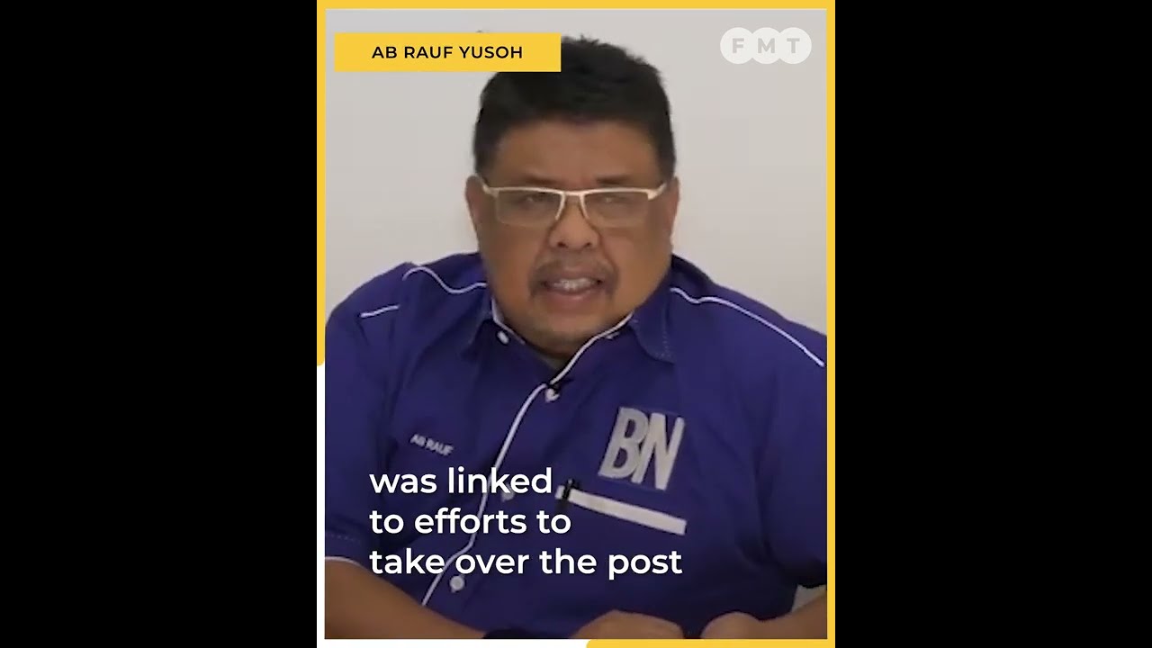 Melaka CM May Face No Confidence Vote Says Report