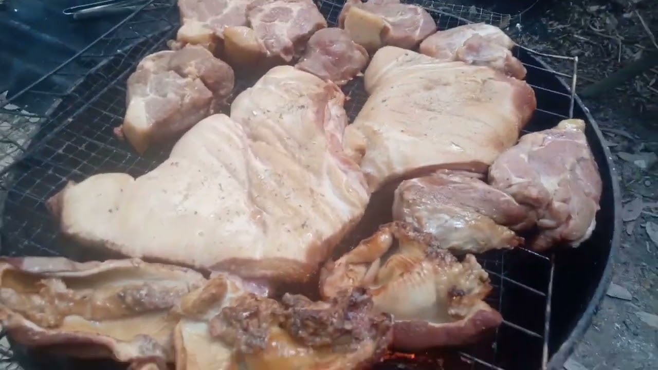 BBQ BAB1 | NYULUK SETANDAN PISANG ALU NEBANG PUN PISANG | NYULUK BUAH NYIUR NGULUHKA AI YA 😋😊👍