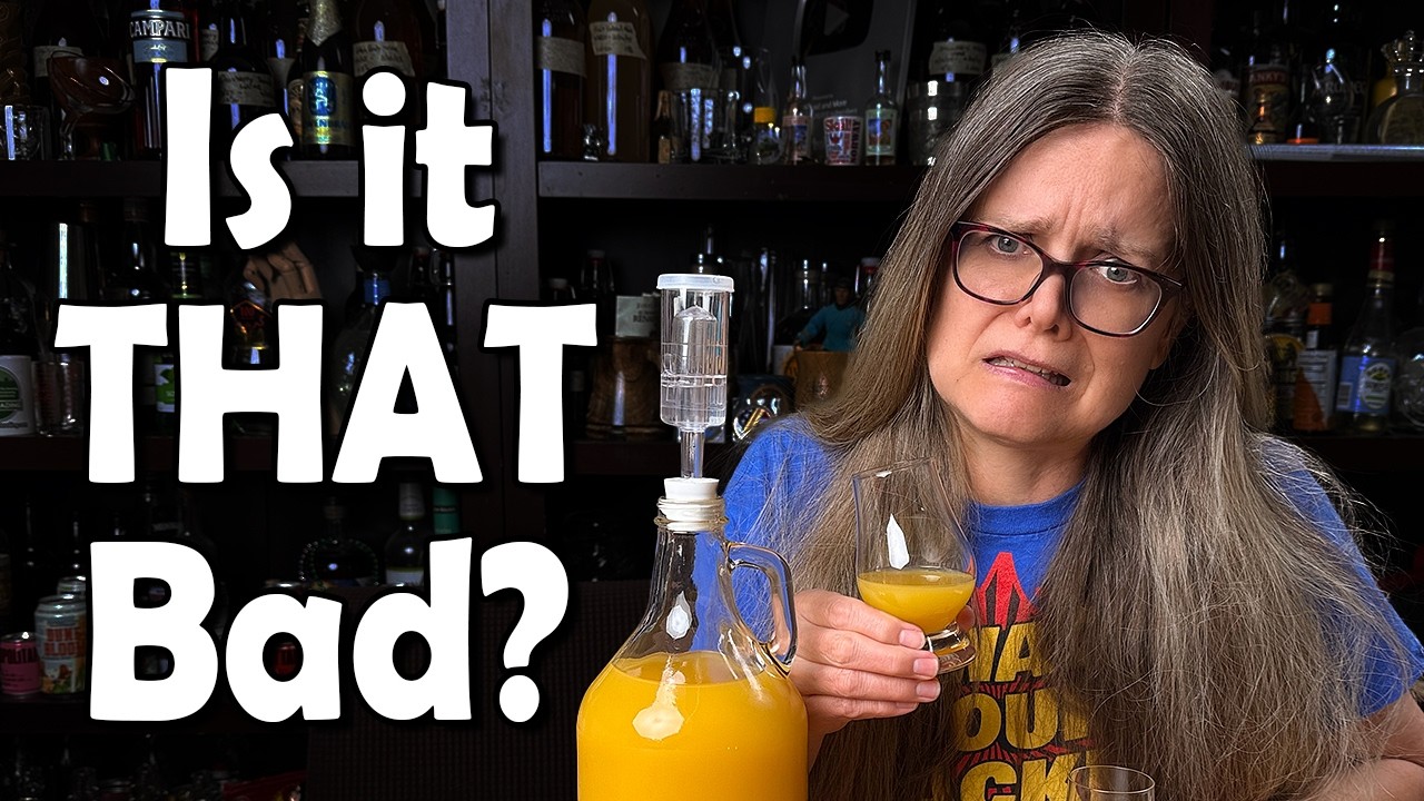 Just How Bad Is Orange Juice Wine? -Fermented OJ Wine