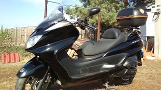 замена моторного масла на YAMAHA GRAND MAJESTY 250 (Replacement of engine oil )(Replacement of engine oil on the YAMAHA GRAND MAJESTY 250., 2015-10-20T20:28:55.000Z)